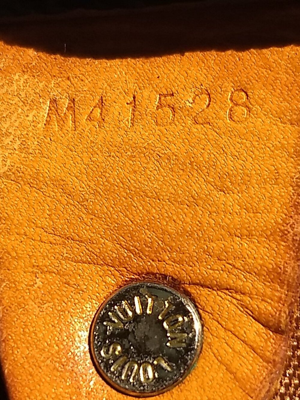Louis Vuitton Monogram M41528 Brown Canvas France Vintage Bag. - Picture 13 of 15